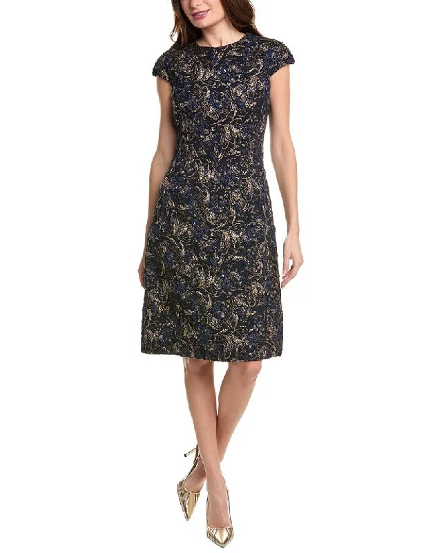 Teri Jon by Rickie Freeman Special Occasion Short Printed Dress