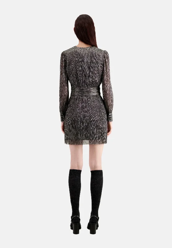 Short Dress | Women | Silver