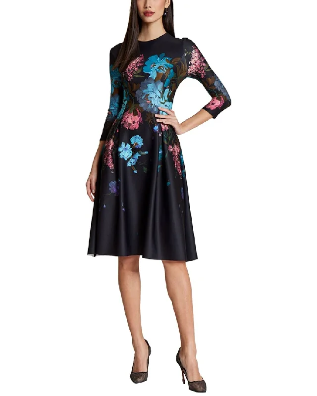 Teri Jon by Rickie Freeman Special Occasion Short Printed Dress