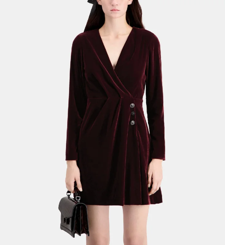 Short Velvet Dress