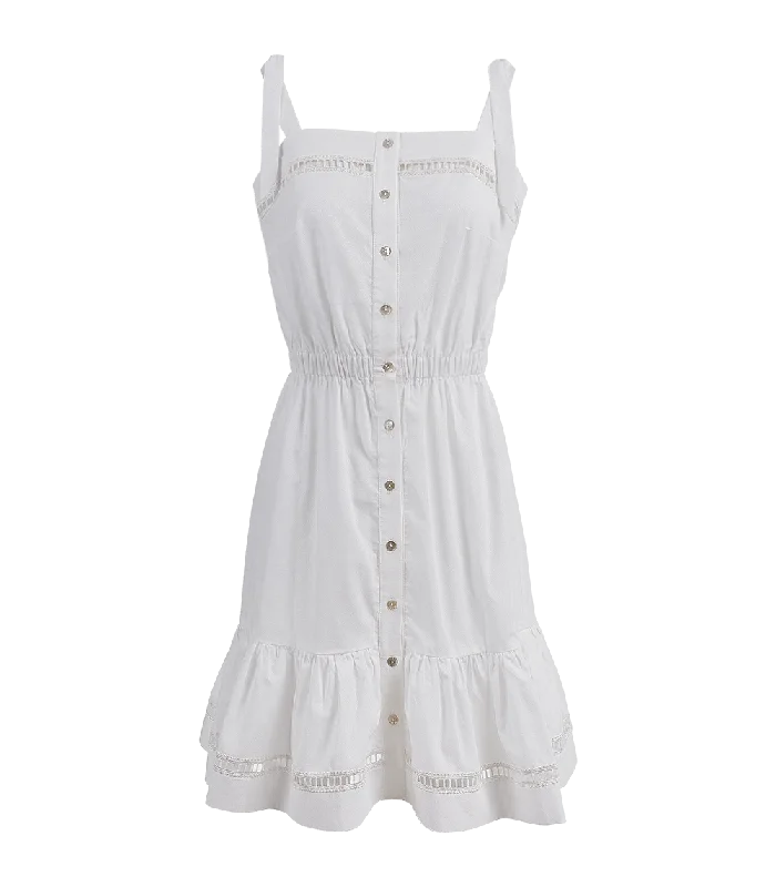 Themis Poplin Short Dress