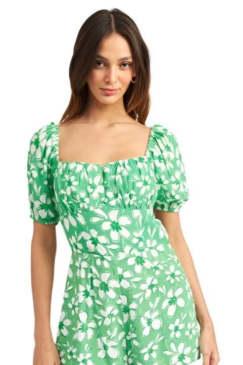 GREEN FLORAL