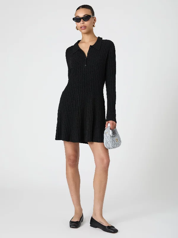 Vhari Button Up Dress