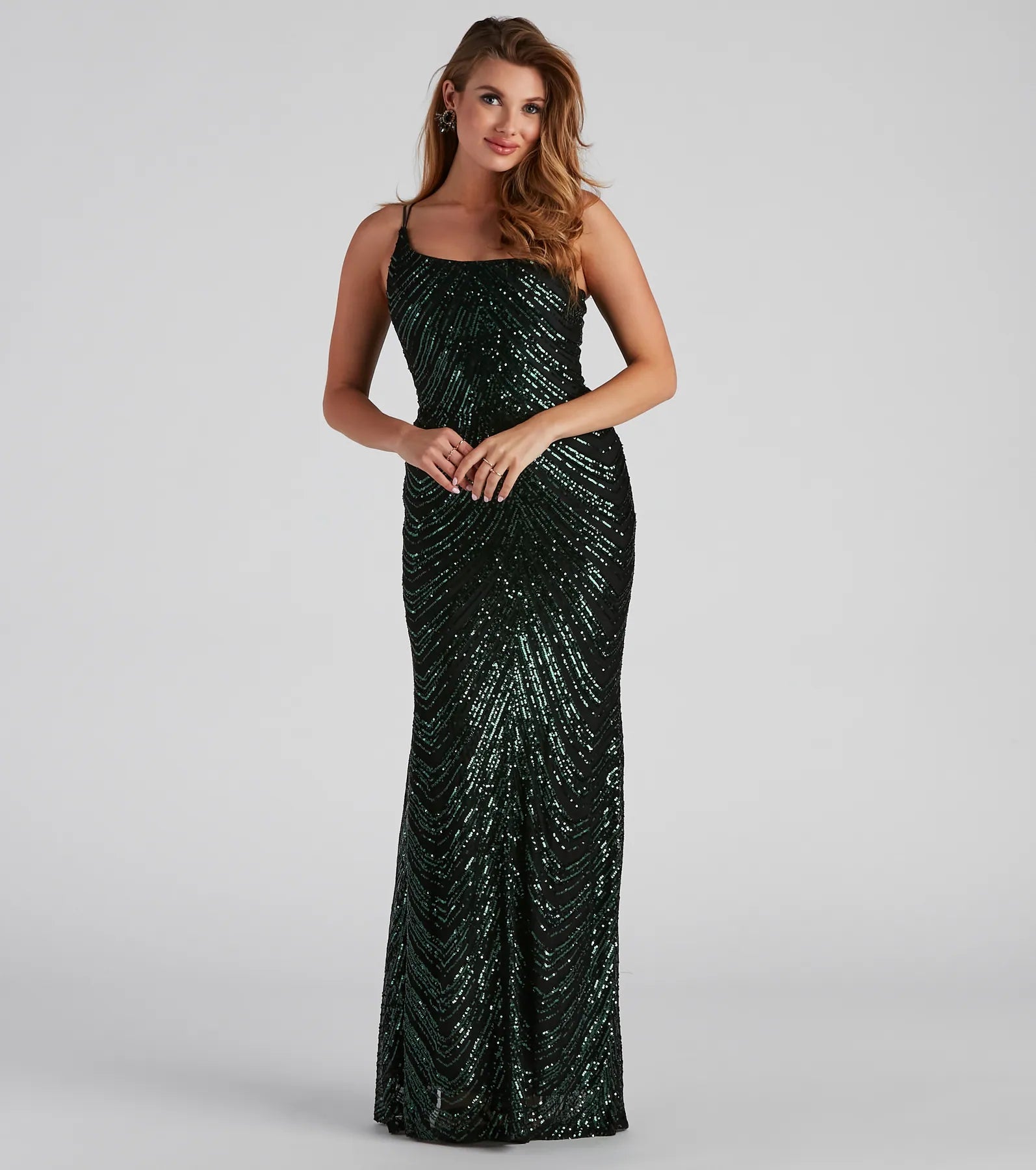 Jelani Formal Sequin Mermaid Dress