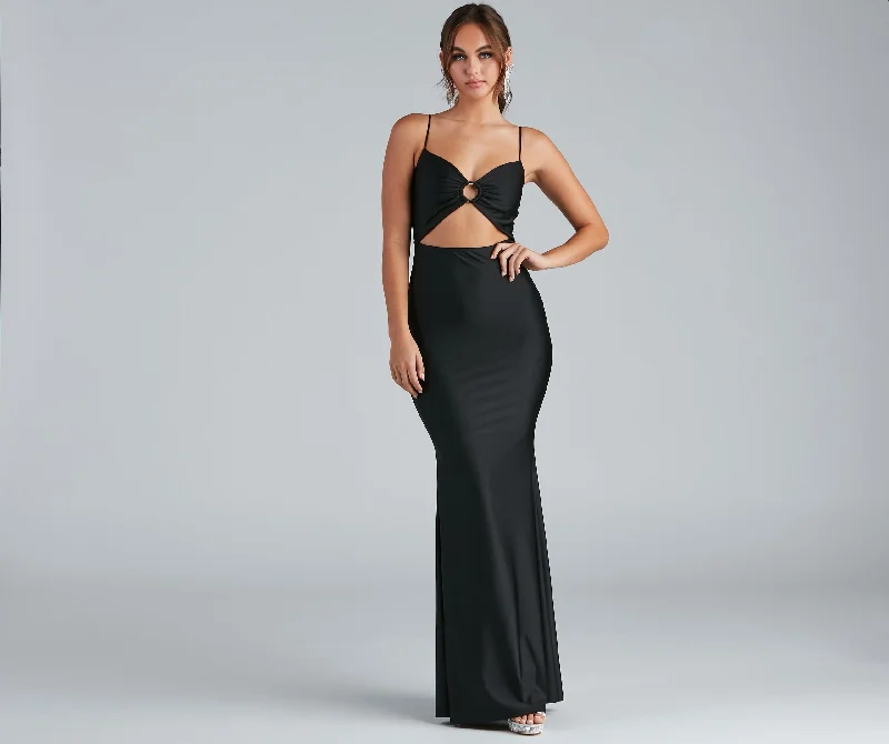 Terra Formal Cutout Mermaid Dress