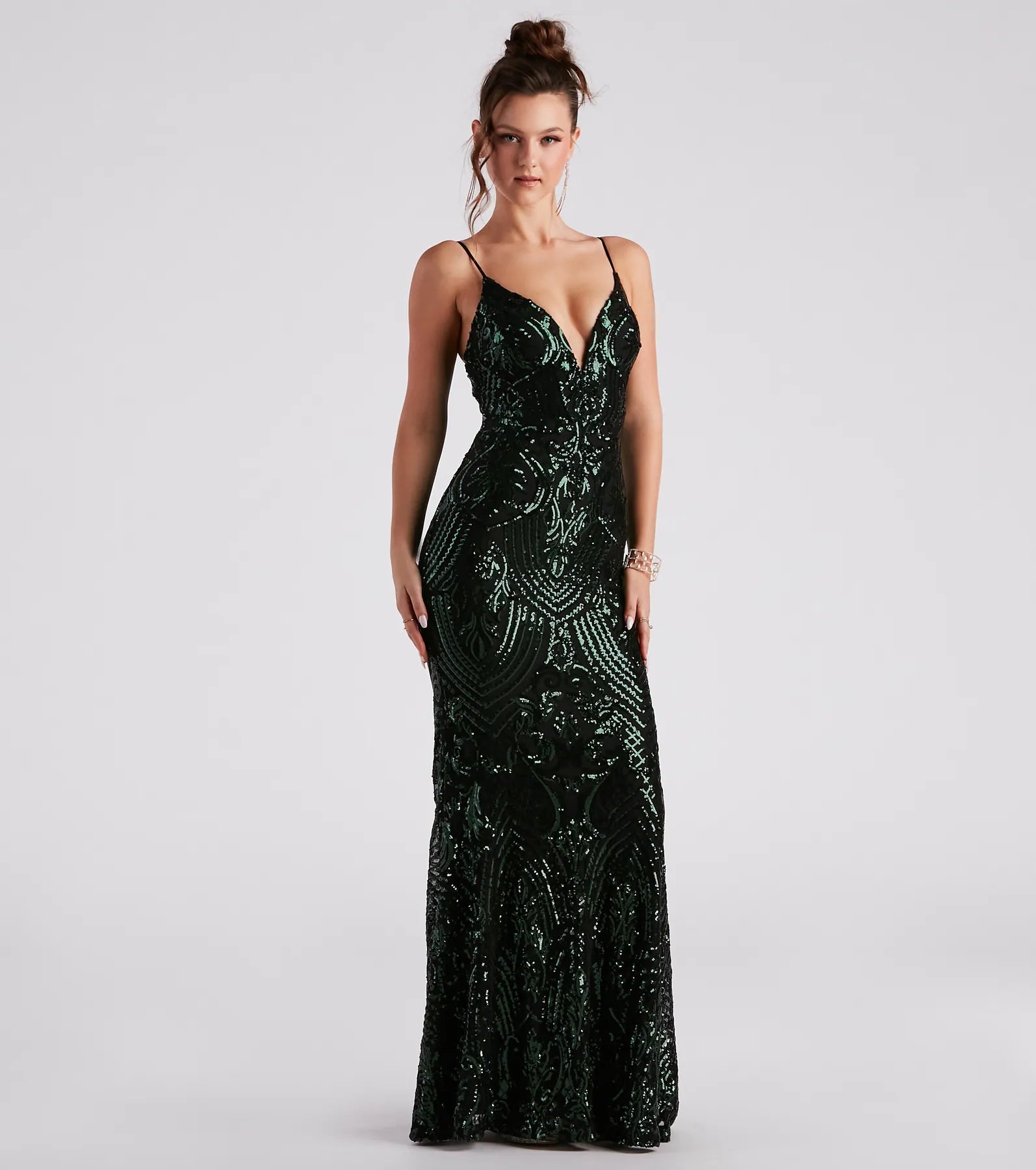 Viviana Formal Sequin Mermaid Dress