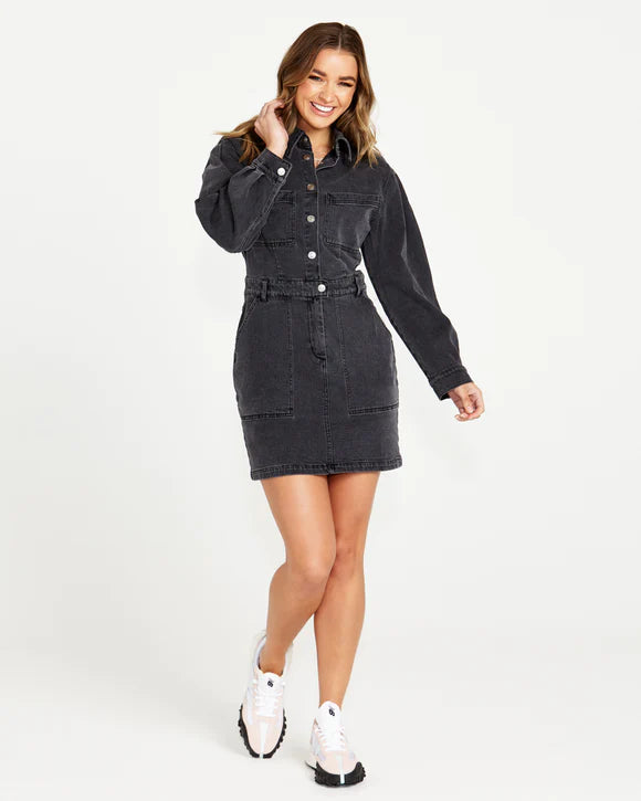 Gabrielle Denim 82 Wash Dress